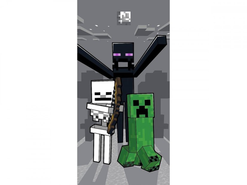 Dětská osuška Minecraft Mob Attack 70x140