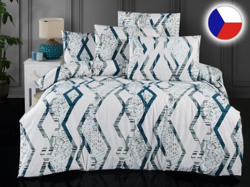 Bavlněné EXCLUSIVE povlečení Labyrint 2x 70x90, 240x200