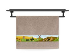 Dětský ručník RUJANA 30x50 Malý farmář nugát 400g