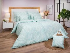 Krepové povlečení KOMFORT Max mentol 2x 70x90, 240x220