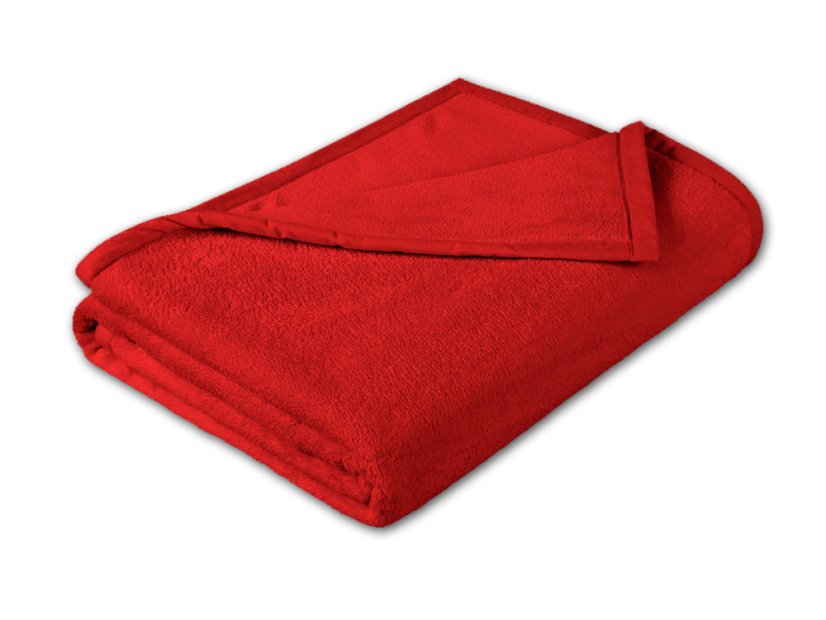 Luxusní deka mikroplyš 200x230 Červená 400g