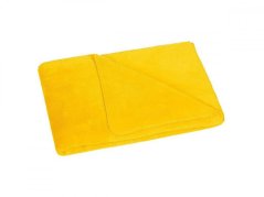 Luxusní dětská deka pro miminko MICRO 75x100 Žlutá 400g