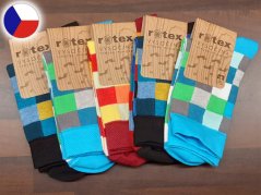 Dámské barevné ponožky Rotex Kostka 37/38 - 5 párů