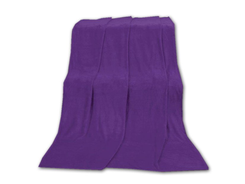 Luxusní deka mikroplyš 150x200 Fialová 400g