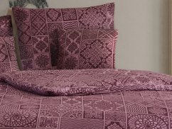 Povlak na polštář bavlna renforcé 40x40 Tokyo vínové