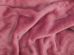 Luxusní mikroplyšová deka ME UNI SLEEP 150x200 Starorůžová 300g