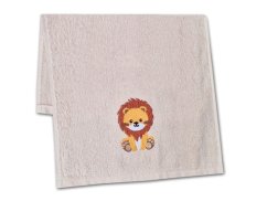 Dětský ručník LILI 30x50 Lvíček béžový