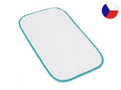 Ručník pro miminko 30x50 Lota bílá/tyrkysová 350g 