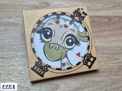 Dárkové kapesníky dětské Žirafa 3ks