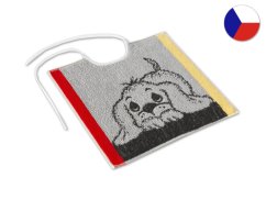 Dětský bryndák 35x35 ZARA Pejsek 450g