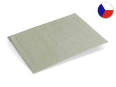 Luxusní předložka do koupelny GRAND 850g Rámeček světle zelený 50x70