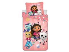 Dětské povlečení 140x200, 70x90 Gabbys Dollhouse 02