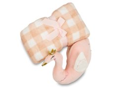 Dárkový set pro miminko SLEEP Labuť + deka