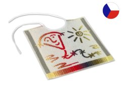 Dětský bryndák 35x35 ZARA Dráček multicolor 450g