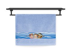 Dětský ručník RUJANA 30x50 Hurá do vody světle modrá 400g