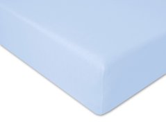 Dětské jersey prostěradlo do postýlky 60x120 EXTRA Světle modré