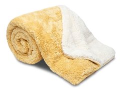 Luxusní deka z mikrovlákna OVEČKA 150x200 Okr 500g