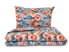 Povlečení bavlna EXCLUSIVE Sedmikráska 5D 2x 70x90, 240x200