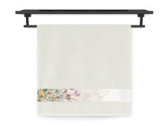 Froté osuška 70x140 NORA TISK 450g Luční květina jasmínová