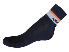 Nízké ponožky LYCRA 41/42 Tmavě modré sport I.
