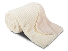 Luxusní deka z mikrovlákna OVEČKA 150x200 Manžestr měsíční třpyt 520g