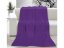 Luxusní deka mikroplyš 150x200 Fialová 400g