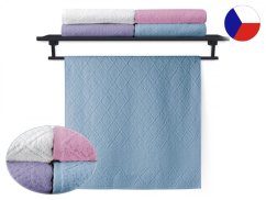 Dárková sada ručníku a osušky ELLEN PEONIA šedá